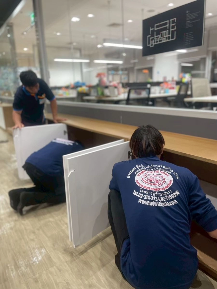 ผลงานการรื้อถอดขนย้ายเฟอร์นิเจอร์ ESSO 1